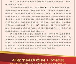 习近平同沙特王储兼首相穆罕默德通电话